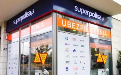 Branding punktów – Superpolisa Warszawa