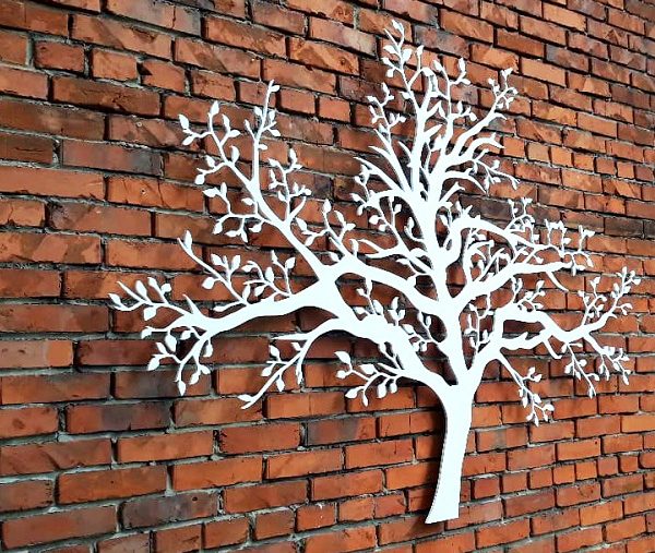 Frezowanie CNC – dekoracyjne drzewko